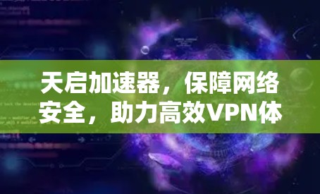 天启加速器，保障网络安全，助力高效VPN体验