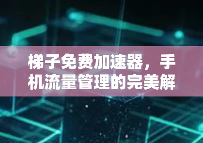 梯子免费加速器,手机流量管理的完美解决方案 梯子免费加速器,手机流量管理的完美解决方案