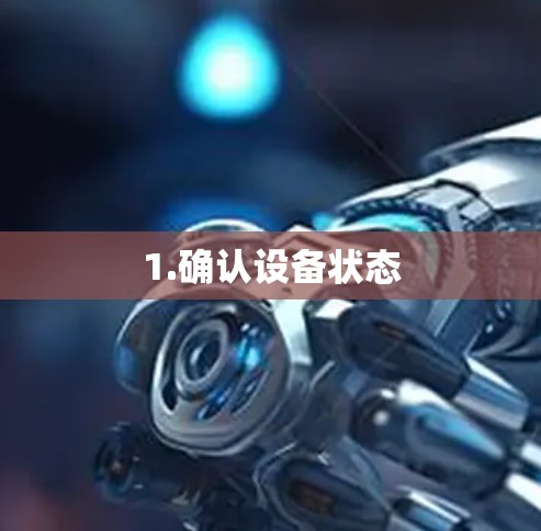 1.确认设备状态 1.确认设备状态