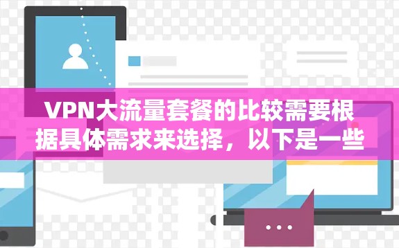 VPN大流量套餐的比较需要根据具体需求来选择，以下是一些常见的VPN套餐类型及其特点，供你参考