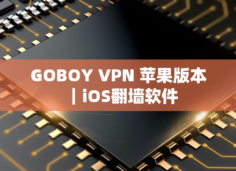 GOBOY VPN 苹果版本|iOS翻墙软件 GOBOY VPN 苹果版本|iOS翻墙软件
